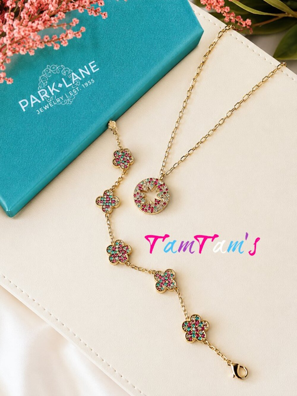 Park Lane SPARKLE BOX July - Necklace & Bracelet NIB - Picture 2 of 4